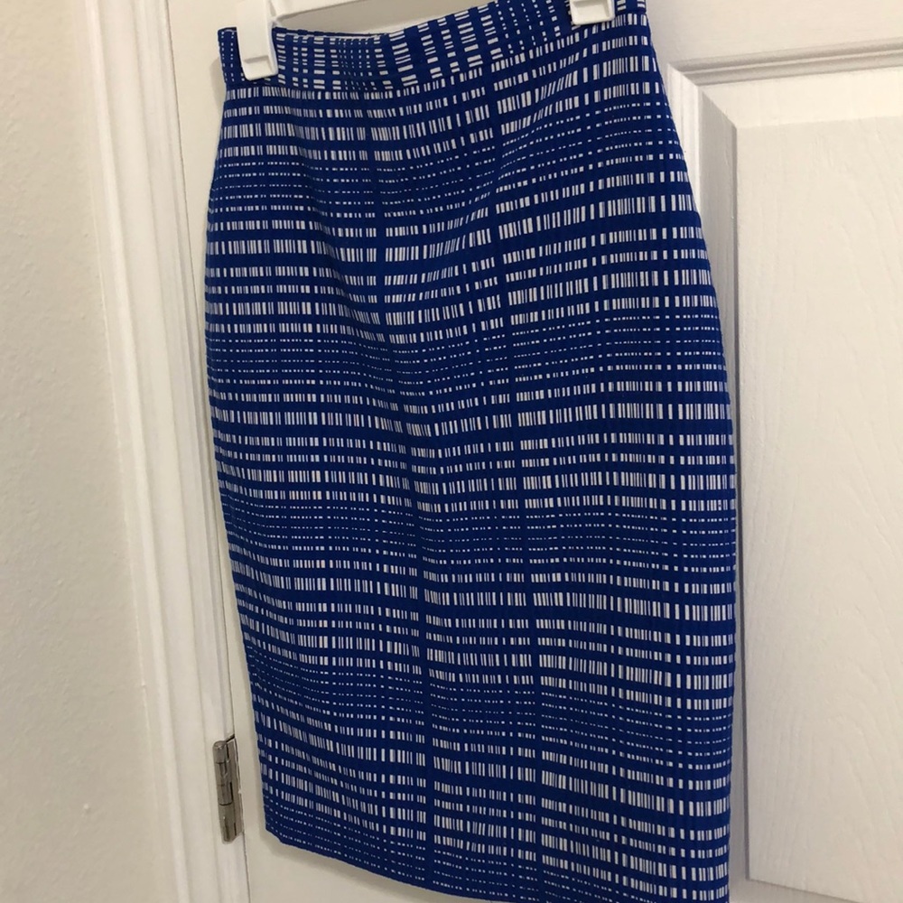 Blue pencil Skirt!
